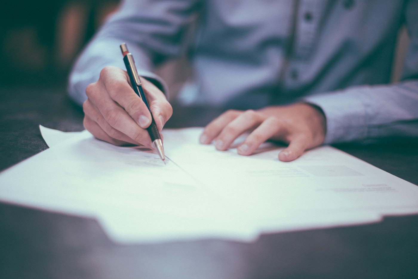 Law firm partners reviewing operational performance